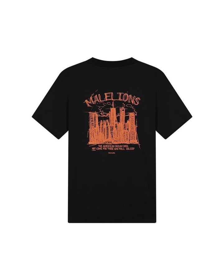 Skyline T-shirt - Zwart