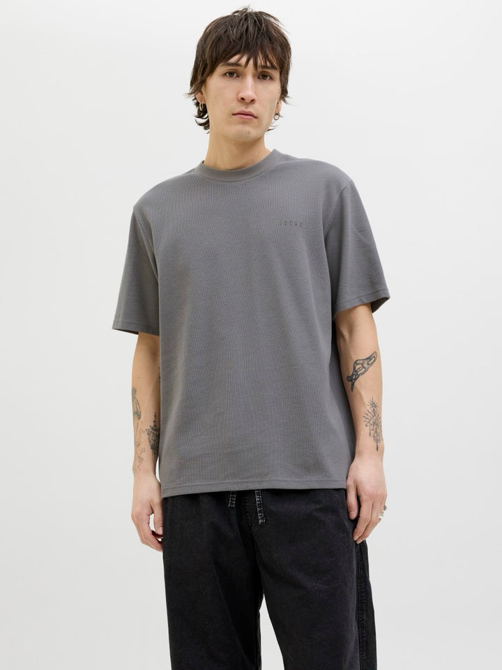 Jcopacer Structure Tee Ss Crew Neck - Grijs