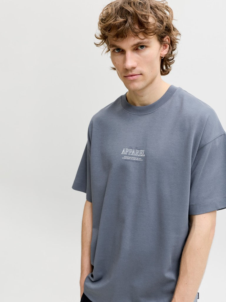 Jjebarron Studio Tee Ss - Grijs