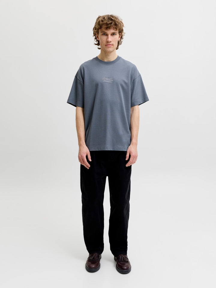 Jjebarron Studio Tee Ss - Grijs