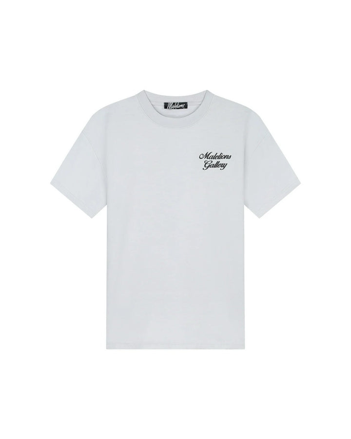 Gallery T-shirt - Lichtgrijs