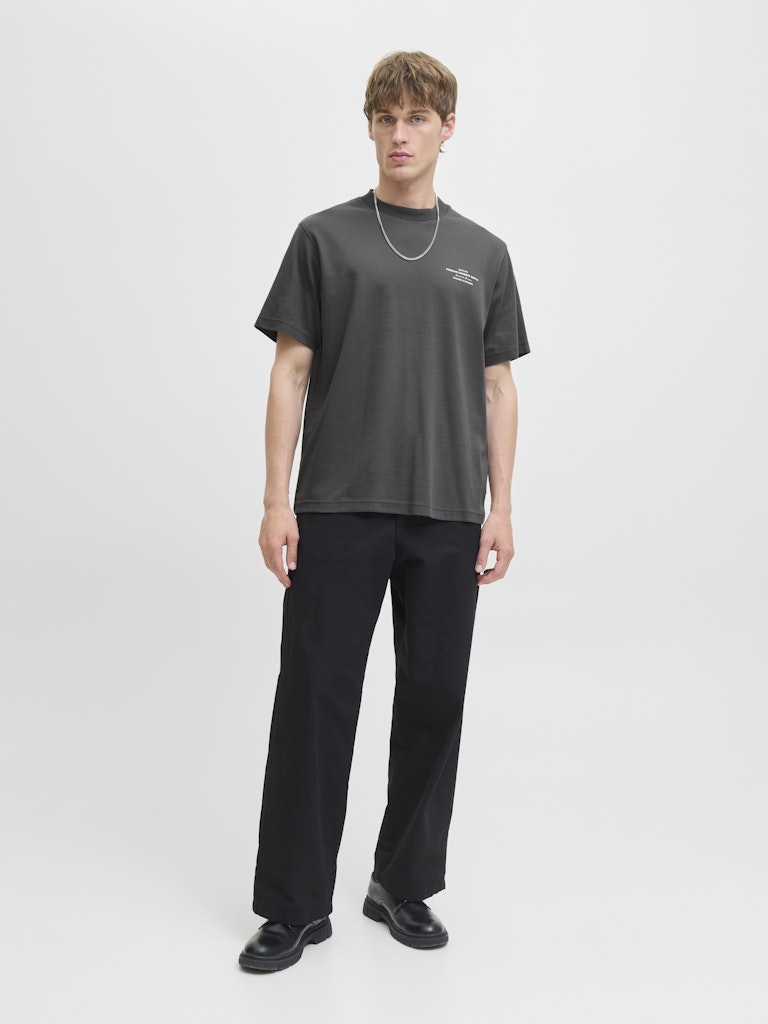 Jprblachad Branding Ss Crew Neck Tee Sn - Steel