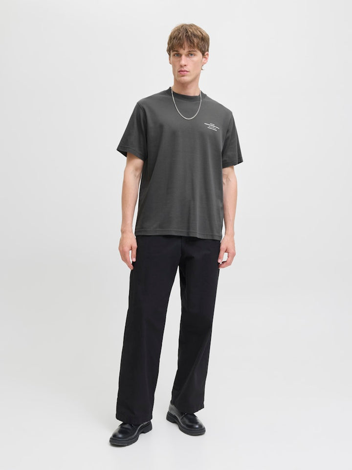 Jprblachad Branding Ss Crew Neck Tee Sn - Steel