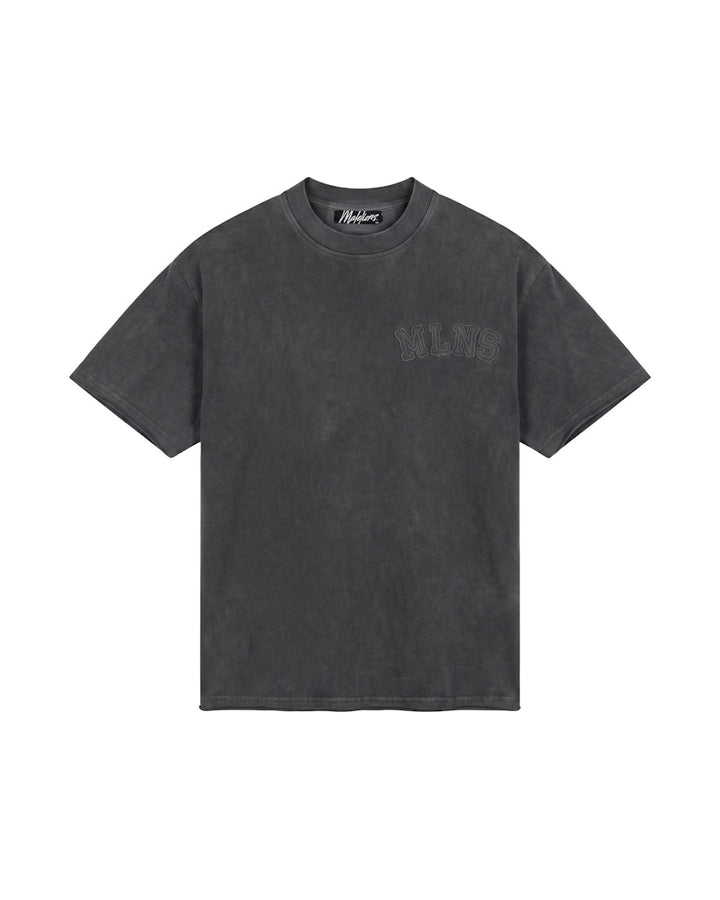 T- Shirt Heavy Weight Applice - Antraciet