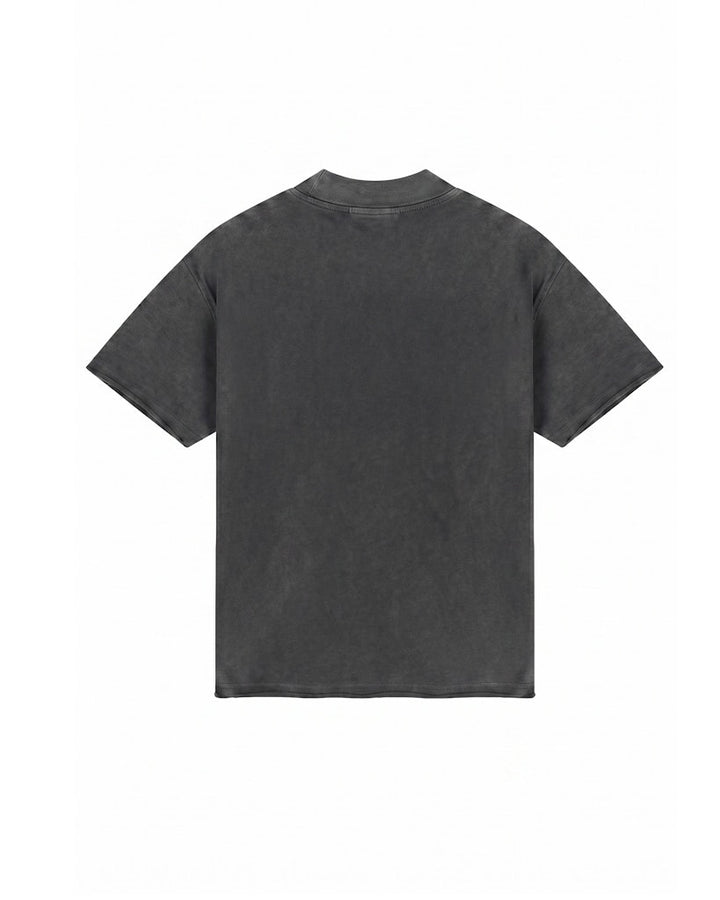 T- Shirt Heavy Weight Applice - Antraciet