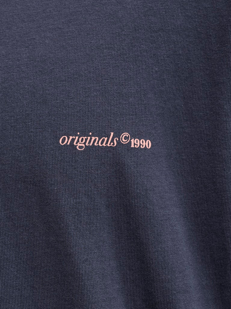 Jormontauk Back Graphic Tee Sscn Ea26 Sn - Antraciet