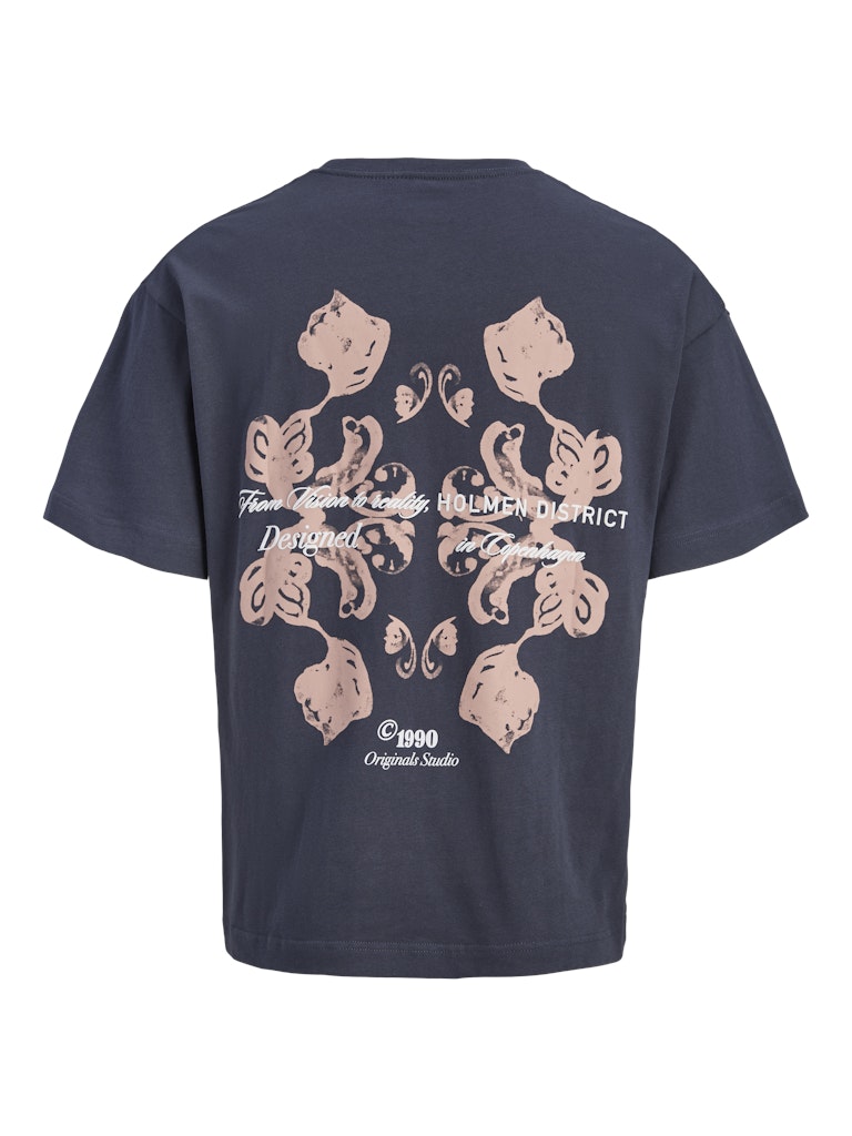 Jormontauk Back Graphic Tee Sscn Ea26 Sn - Antraciet