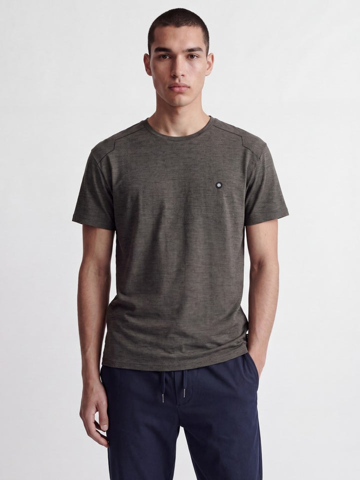 Jcopuffer Tee Ss Crew Neck Smu - Grijs Melee