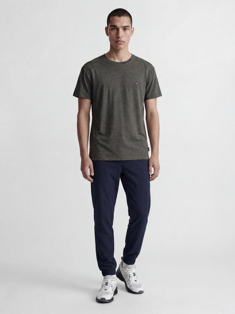 Jcopuffer Tee Ss Crew Neck Smu - Grijs Melee