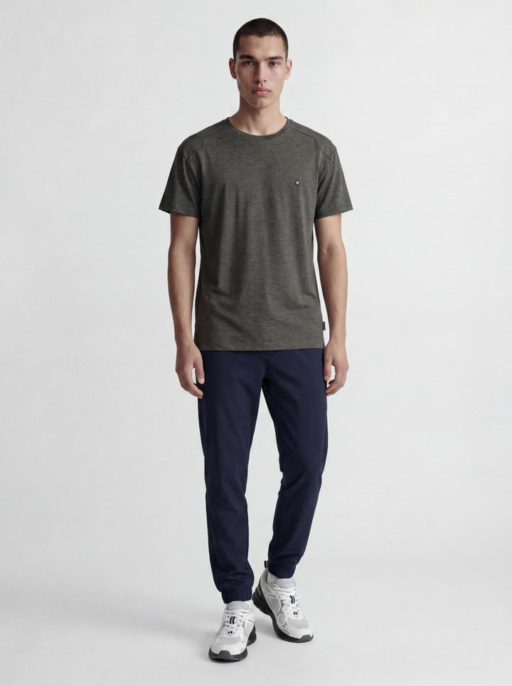 Jcopuffer Tee Ss Crew Neck Smu - Grijs Melee