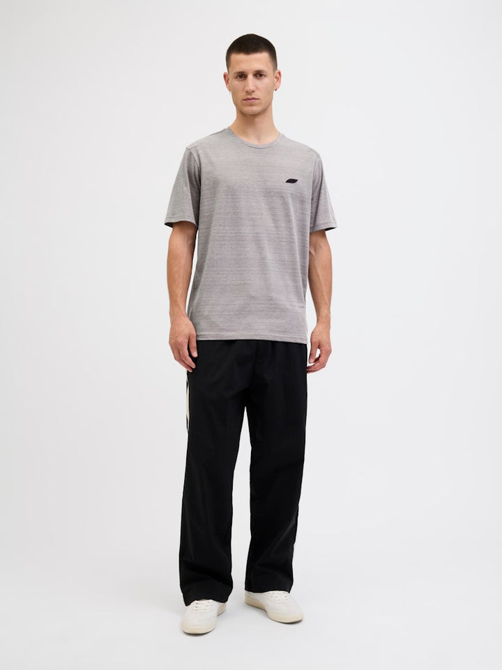 Jcopuffer Tee Ss Crew Neck Smu - Grijs Melee