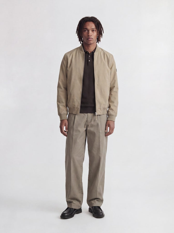 Jprbluriley Knit Polo Ls - Bruin