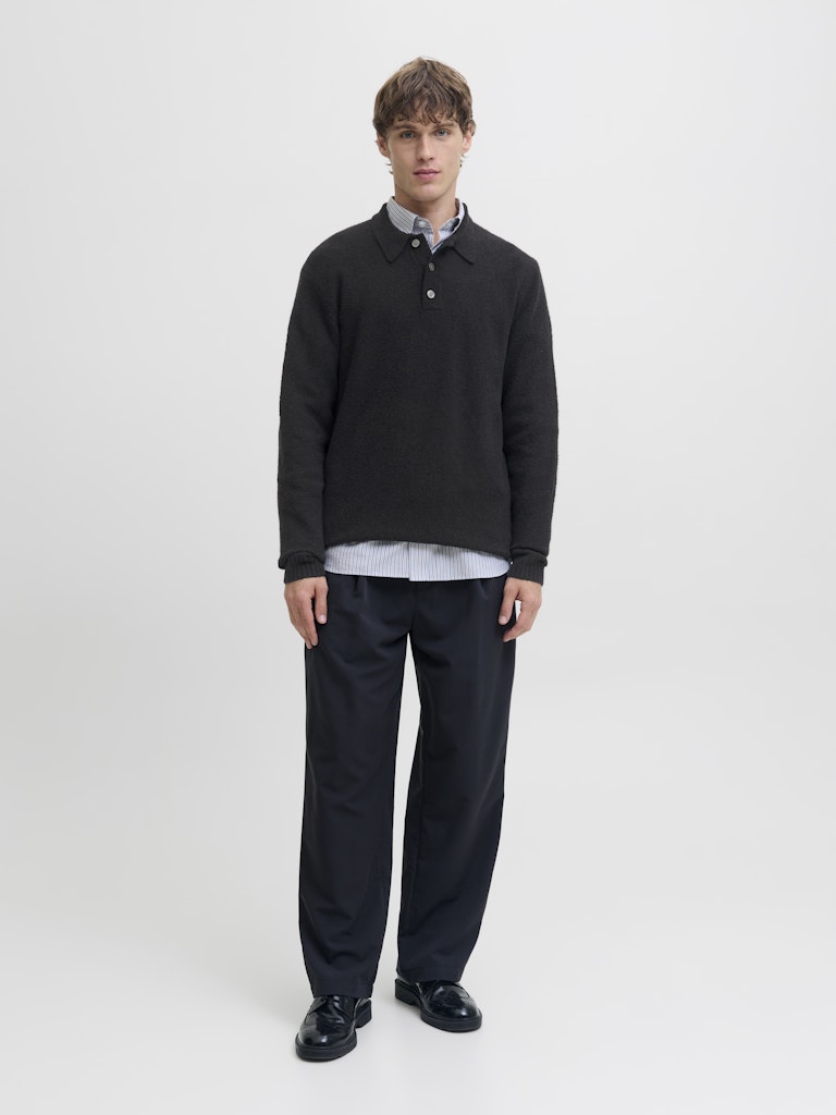 Jprblamaverick Knit Pack Bf Ln - Zwart