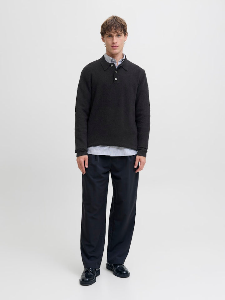 Jprblamaverick Knit Pack Bf Ln - Zwart