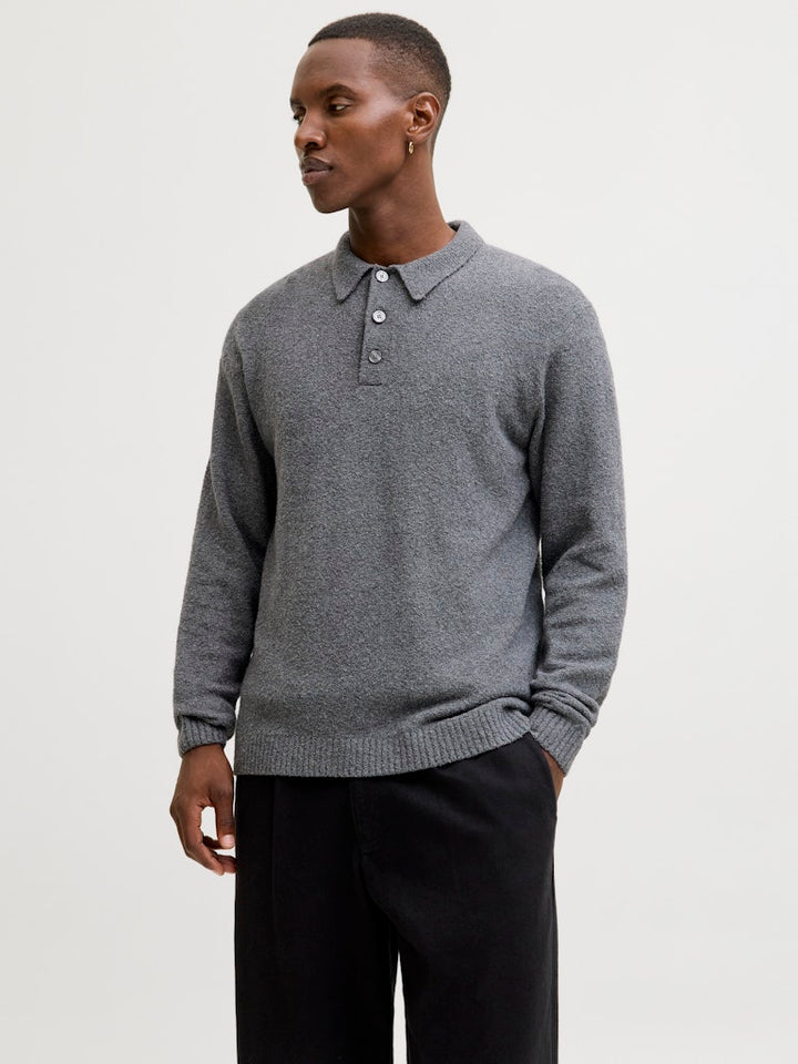 Jprblamaverick Knit Pack Bf Ln - Grijs Melee