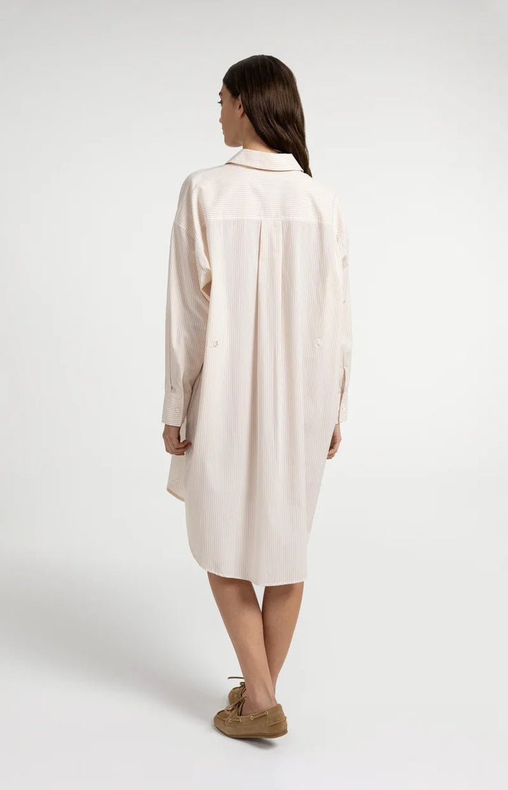 YAYA Women jurk kort zand dessin – dames