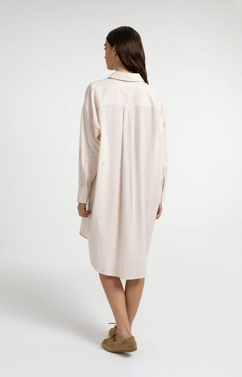 YAYA Women jurk kort zand dessin – dames