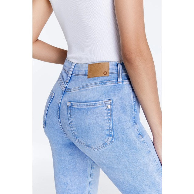 COJ sophia jeans skinny fit dames blue denim - L30