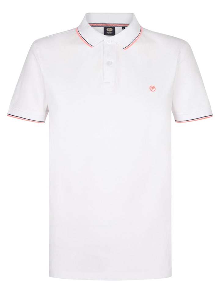Men Polo Short Sleeve - Wit