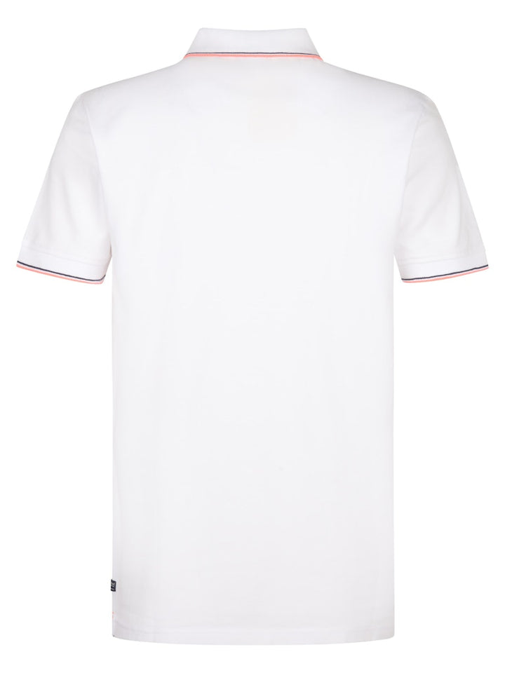 Men Polo Short Sleeve - Wit