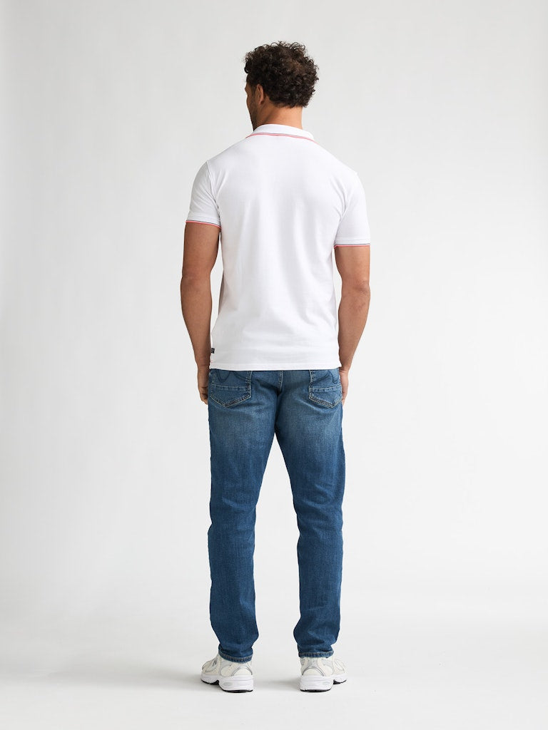 Men Polo Short Sleeve - Wit