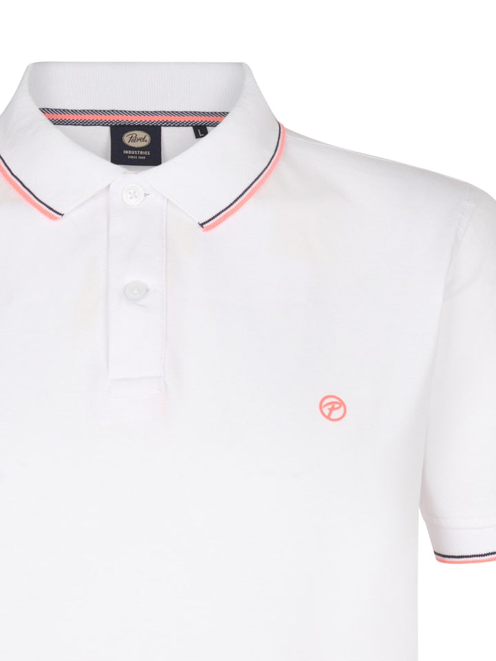 Men Polo Short Sleeve - Wit