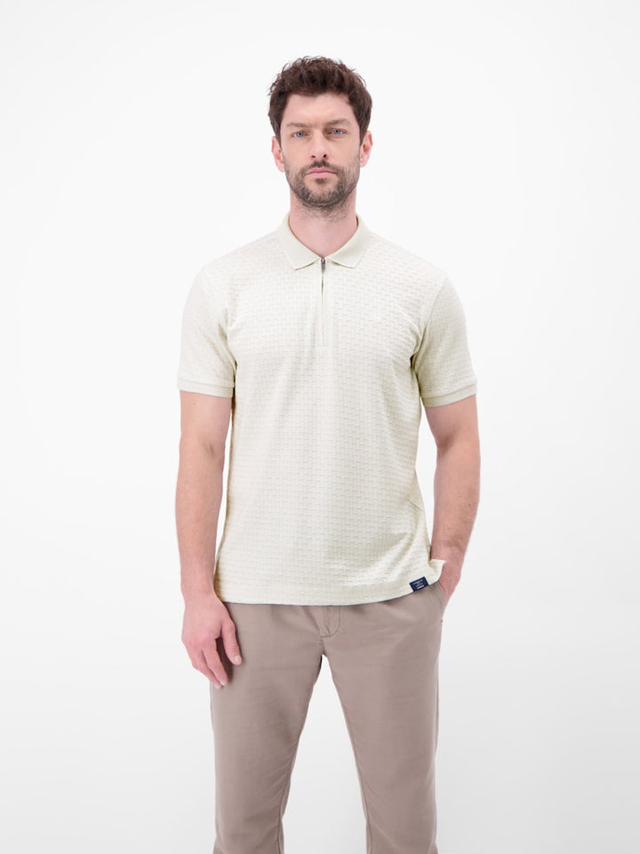 Polo Knit S/s - Off-white