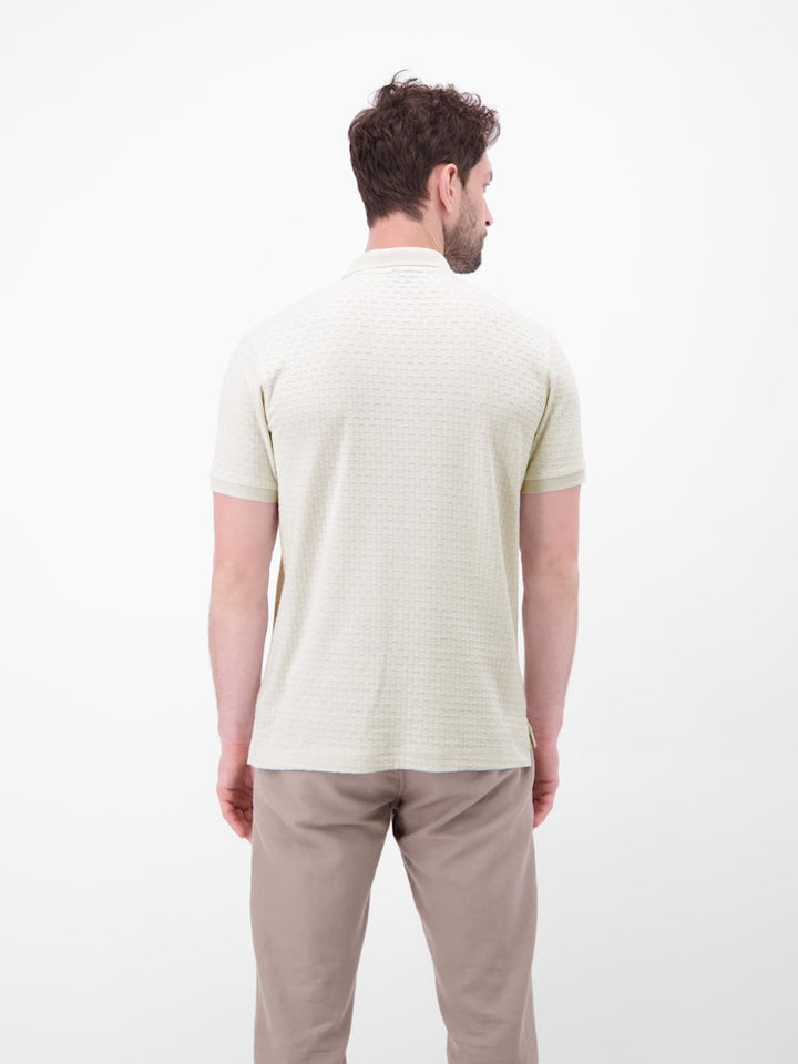 Polo Knit S/s - Off-white