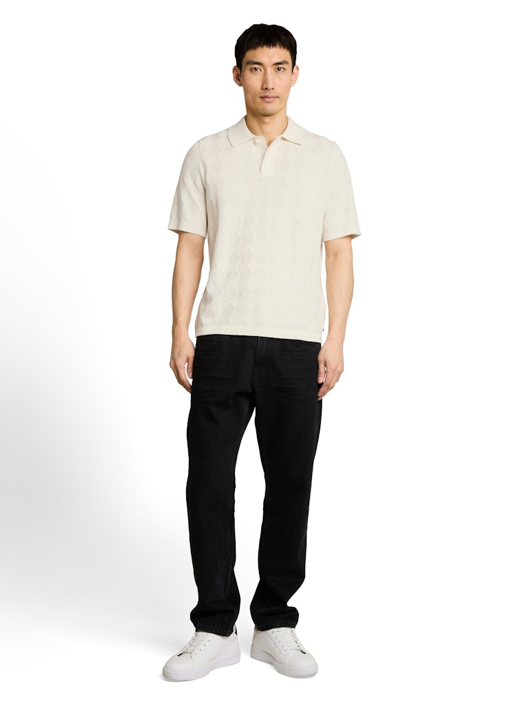 Polo S/s - Off-white