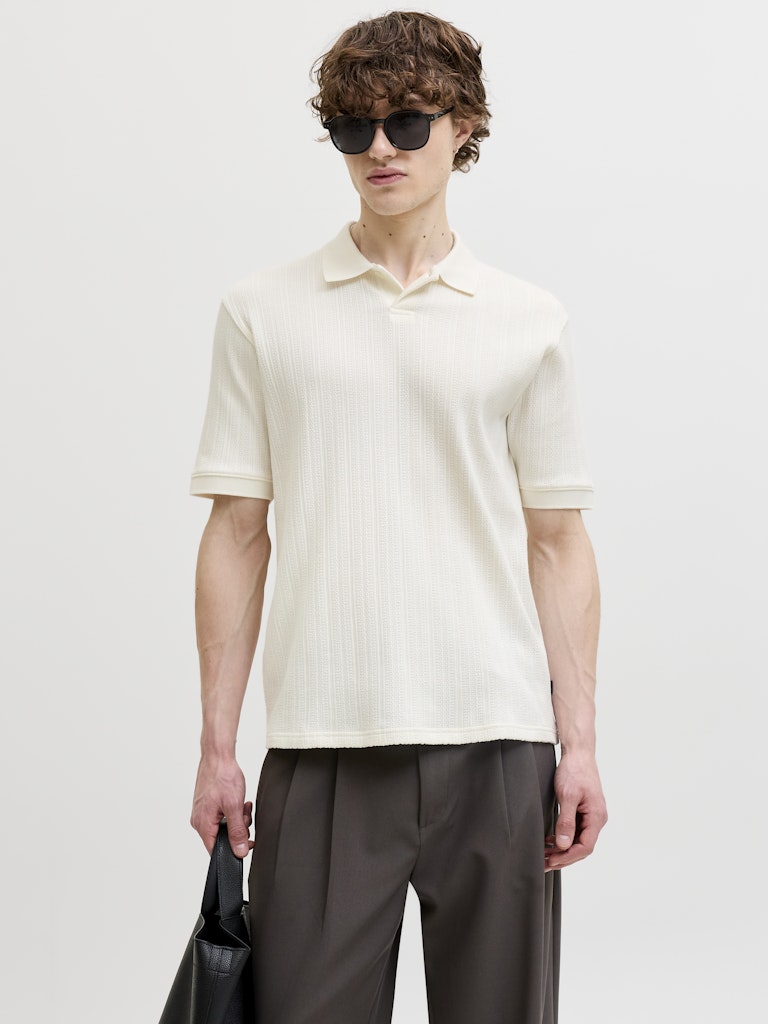 Jprblahenry Ss Polo Styd - Off-white