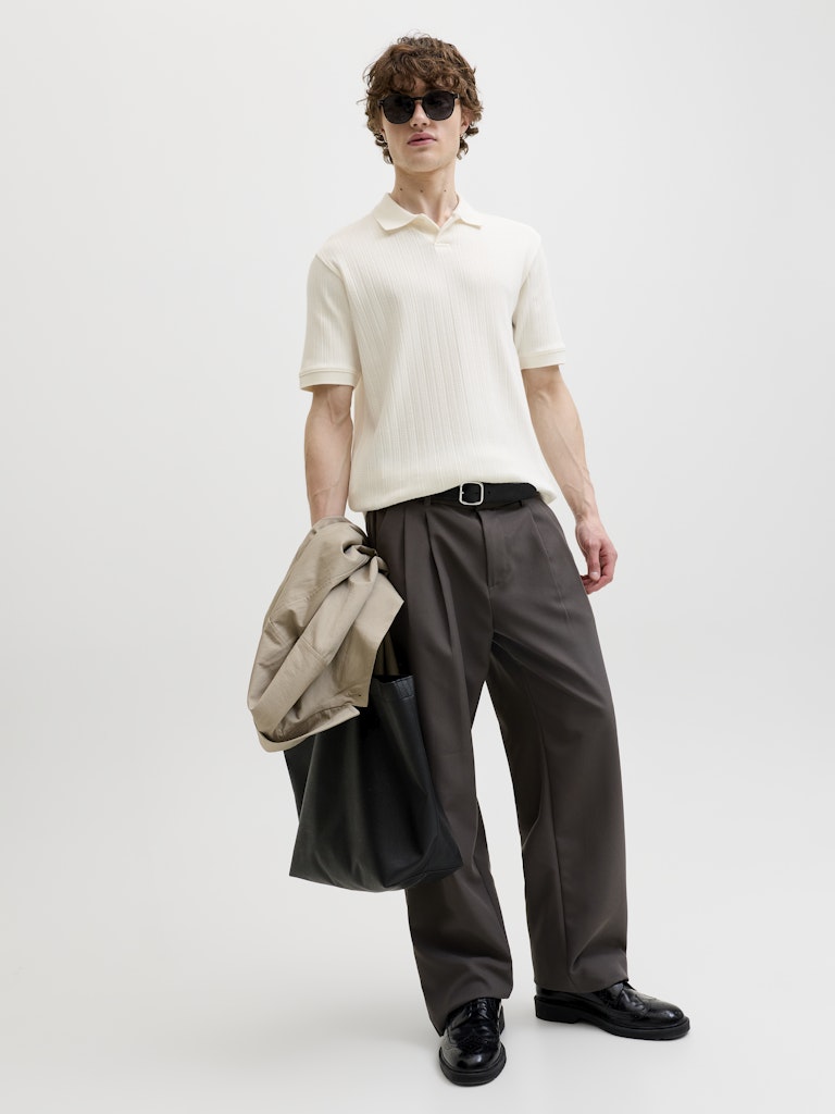 Jprblahenry Ss Polo Styd - Off-white