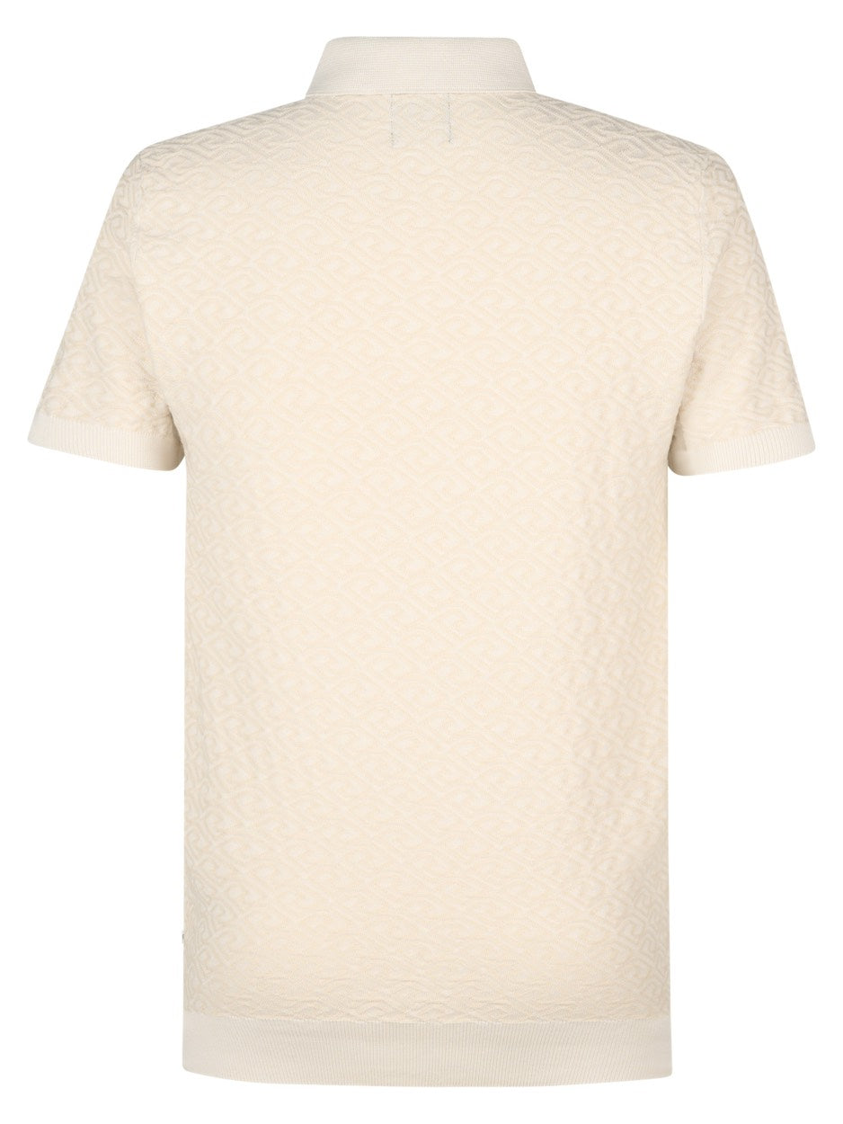 Men Knitwear Polo - Beige