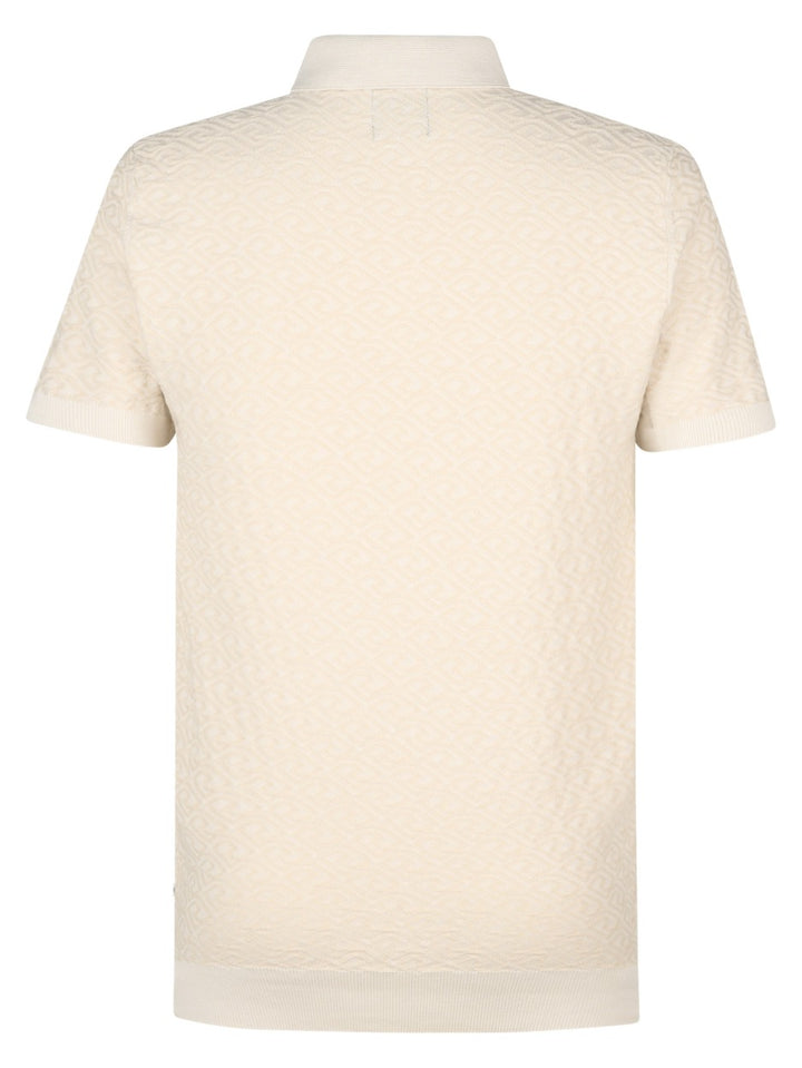 Men Knitwear Polo - Beige