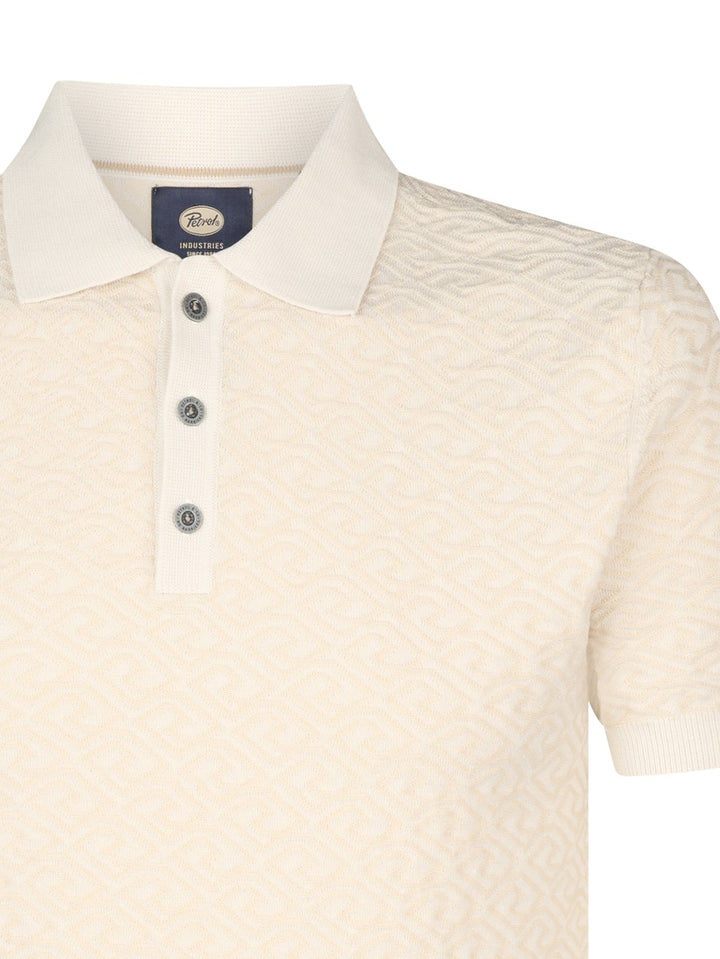 Men Knitwear Polo - Beige