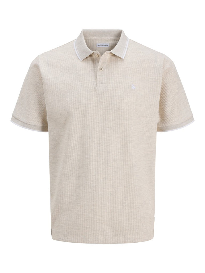 Jjeaustin Polo Ss Noos - Beige