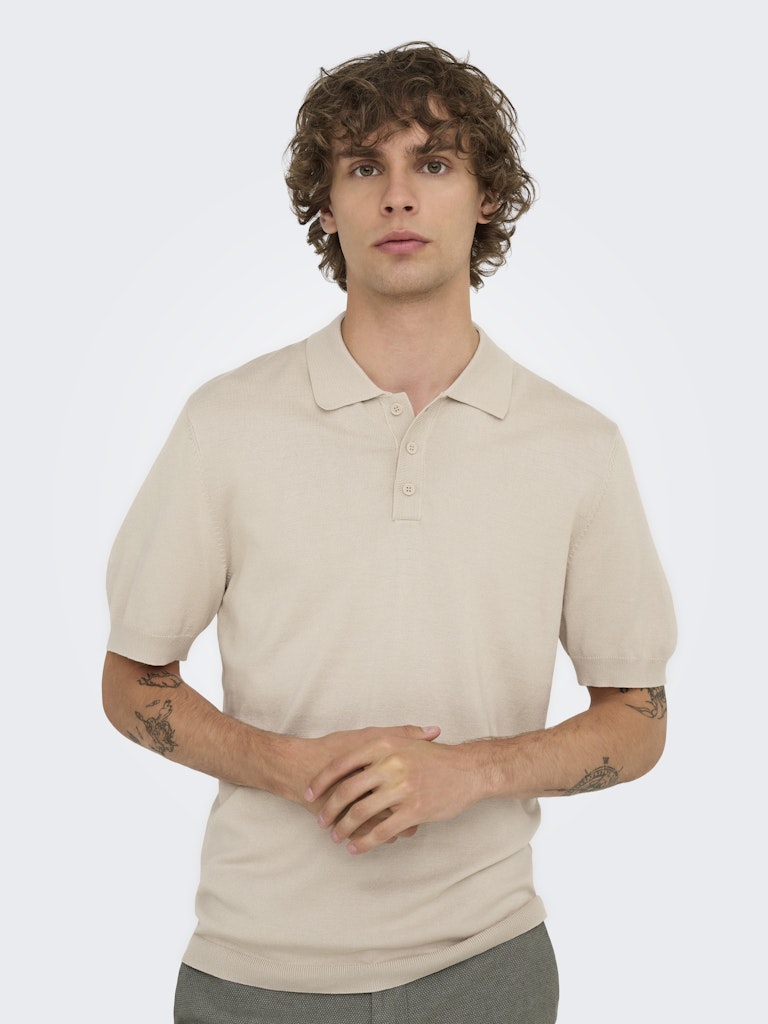 Onswyler Life Ss Polo Knit - Kit