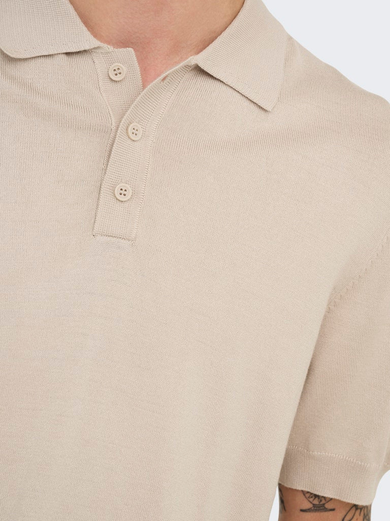 Onswyler Life Ss Polo Knit - Kit
