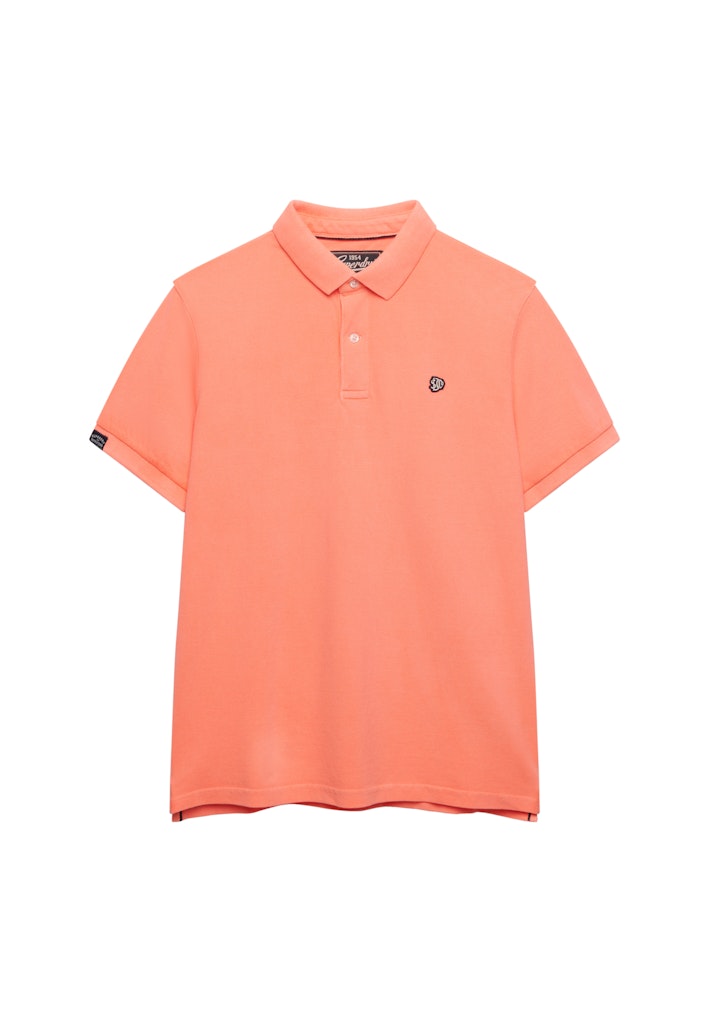 Pique Polo - Neon Oranje