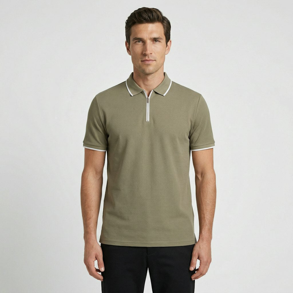 Escor Polo Black - Groen