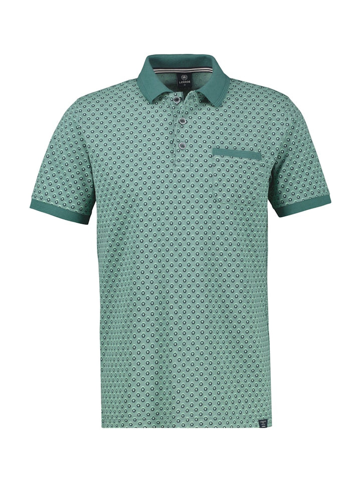 Polo Aop S/s - Mint