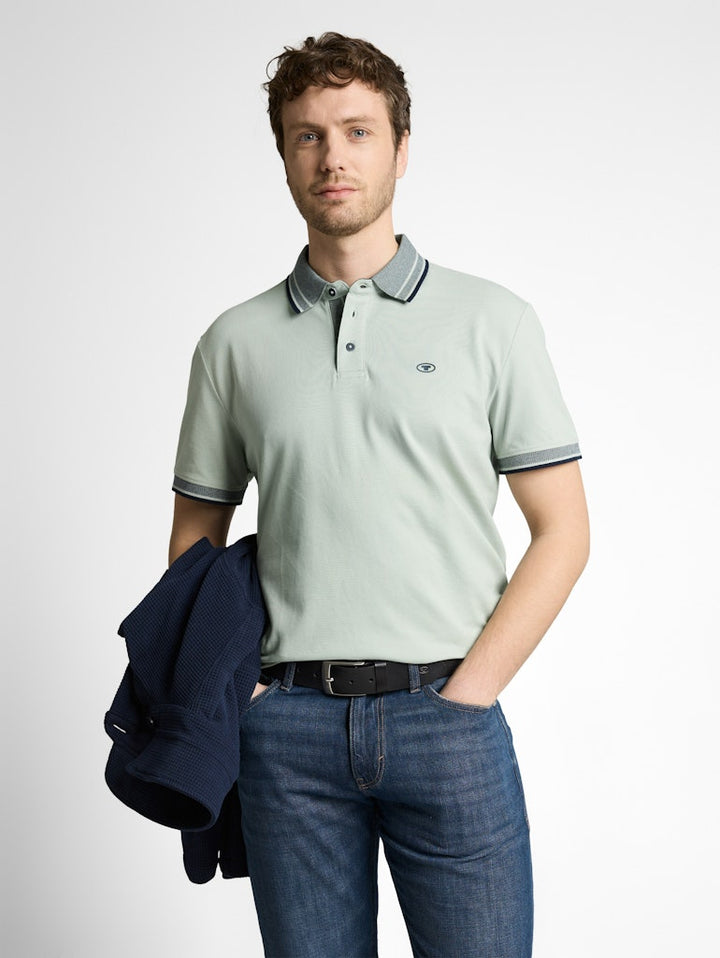 Printed Polo - Mint