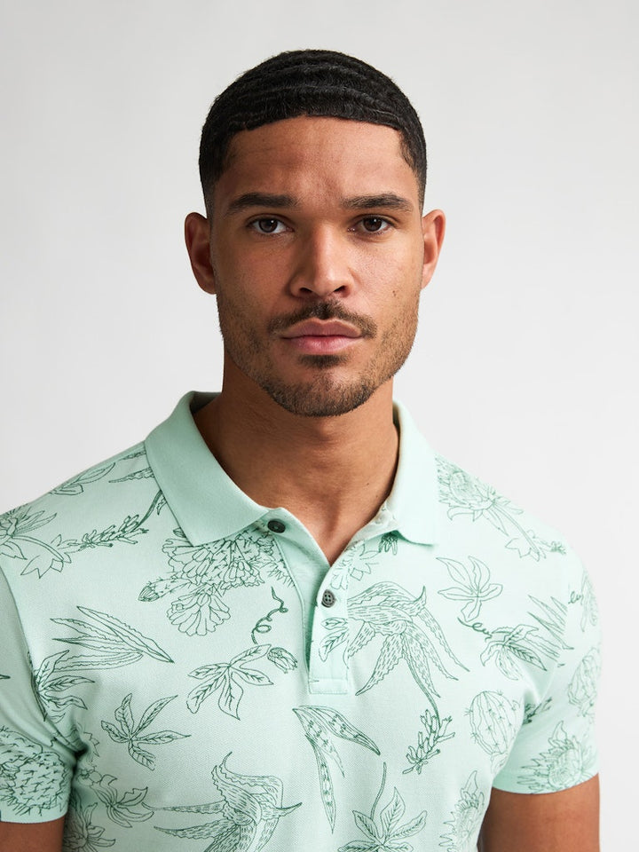 Men Polo Short Sleeve - Mint