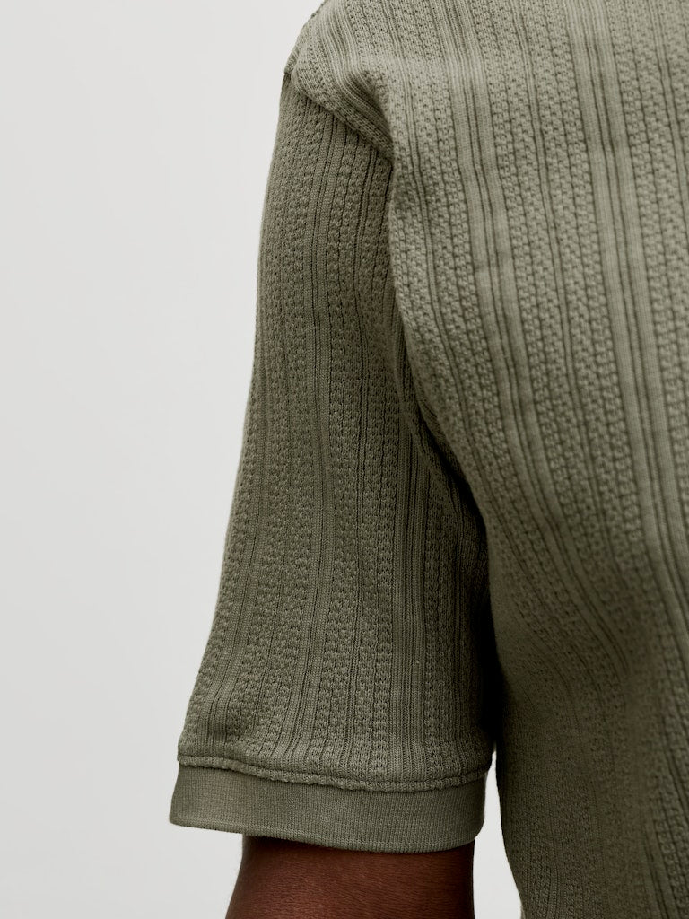 Jprblahenry Ss Polo Styd - Olijf