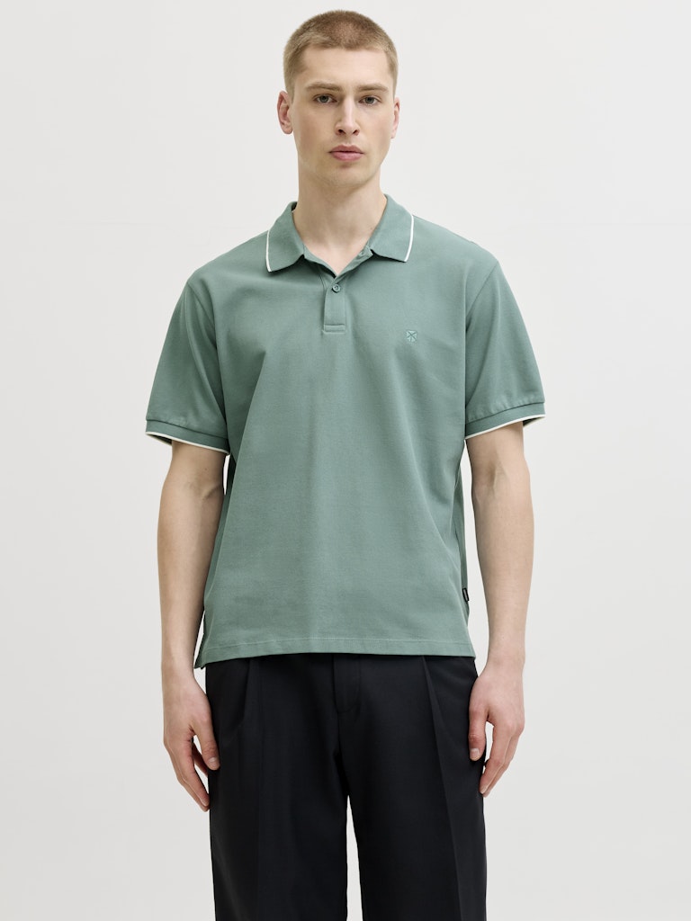Jprblaweston Ss Polo - Oud Groen