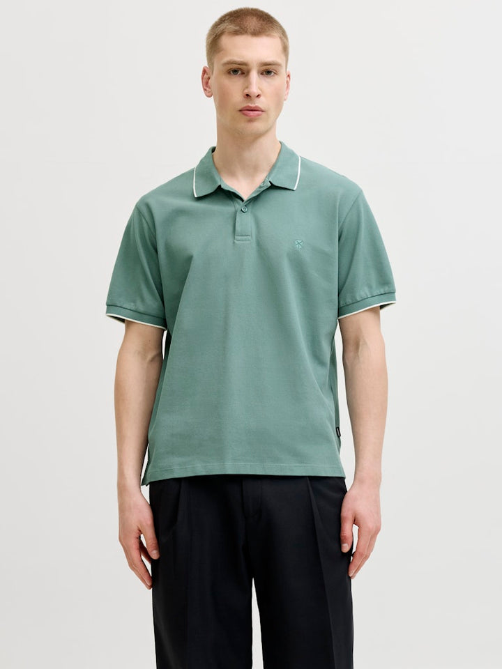 Jprblaweston Ss Polo - Oud Groen