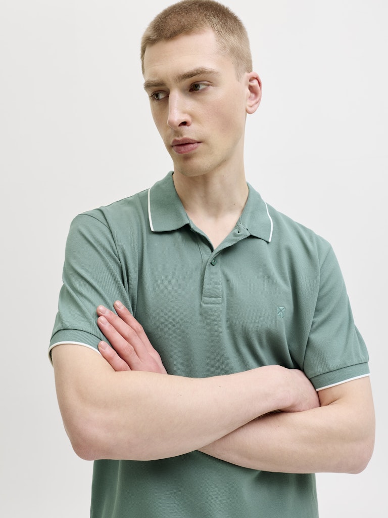 Jprblaweston Ss Polo - Oud Groen