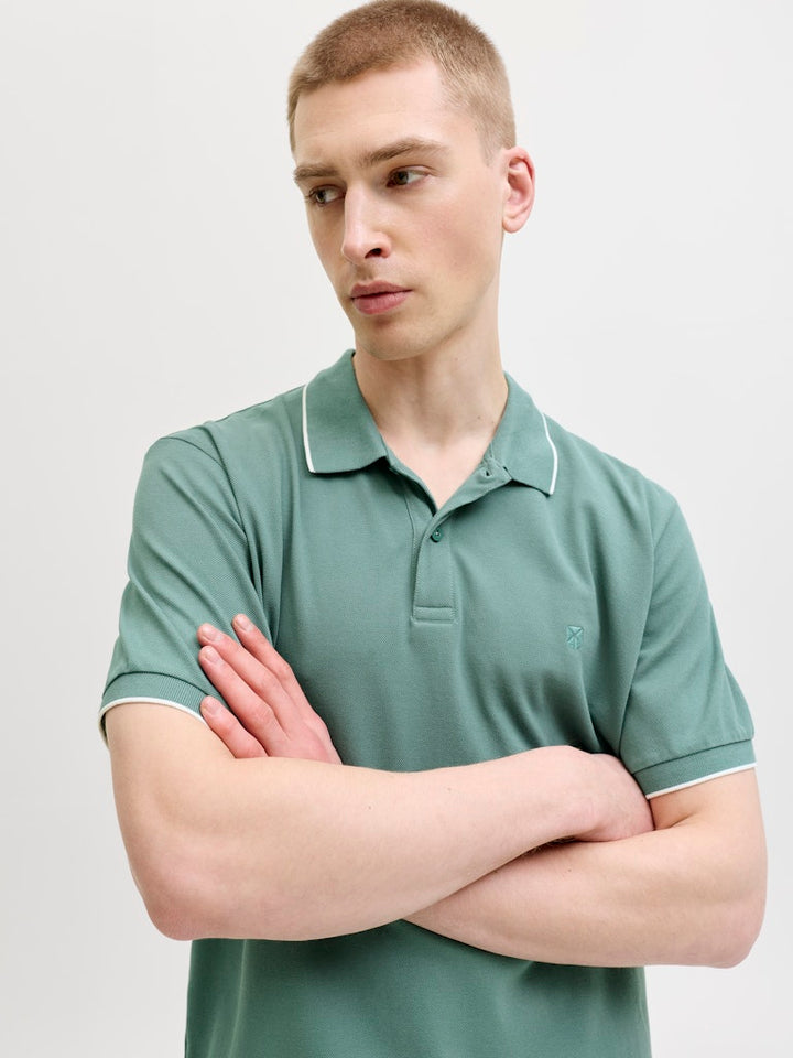 Jprblaweston Ss Polo - Oud Groen