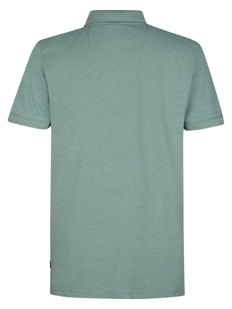 Men Polo Short Sleeve - Oud Groen