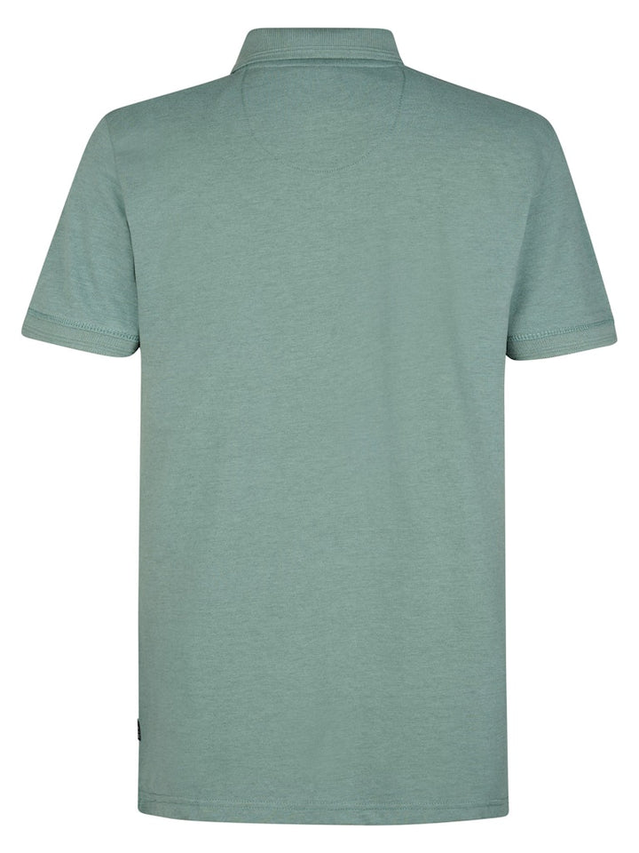 Men Polo Short Sleeve - Oud Groen