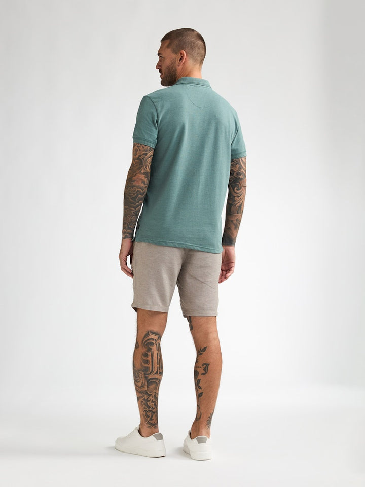 Men Polo Short Sleeve - Oud Groen